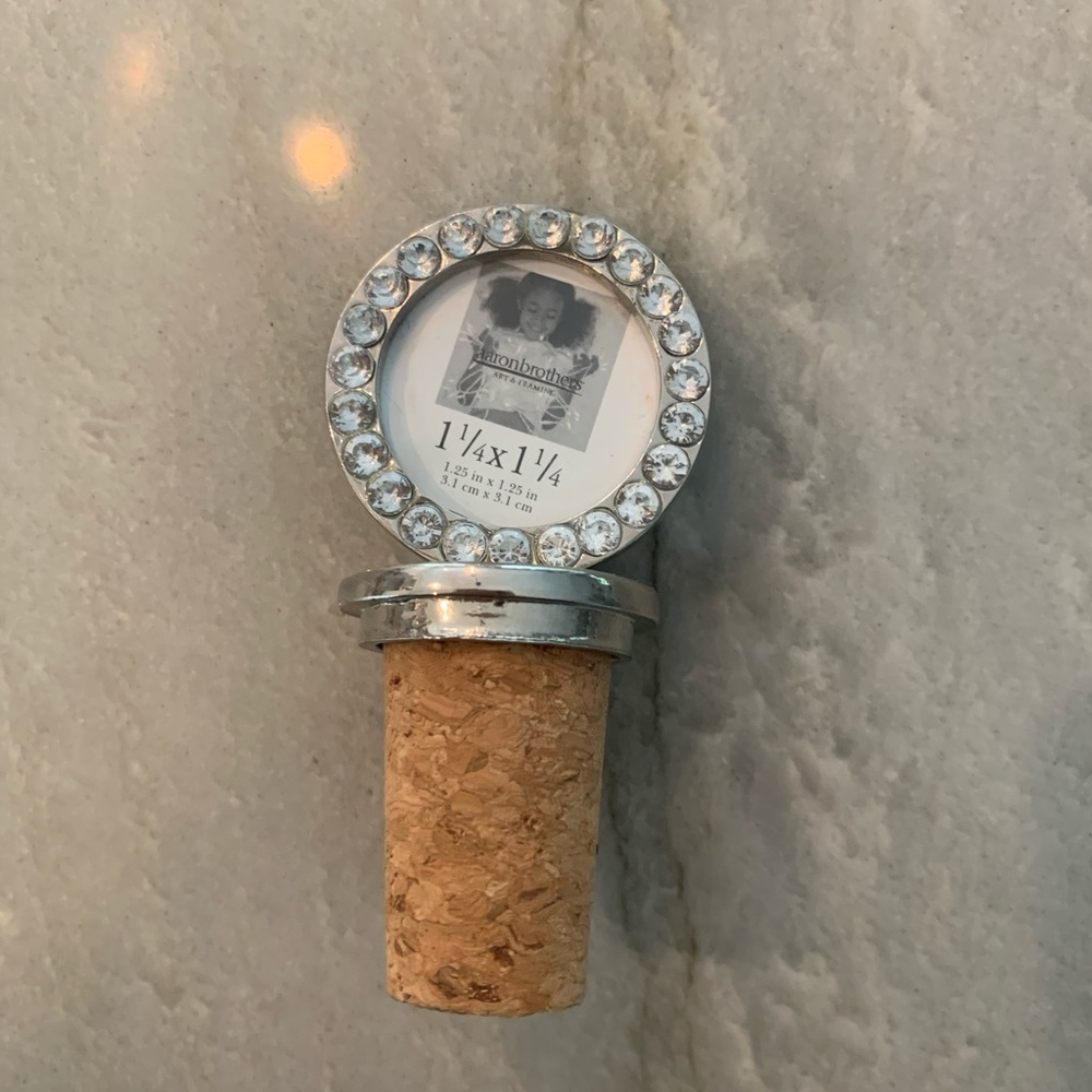 Picture Frame Wine Bottle Cork Round - NEW